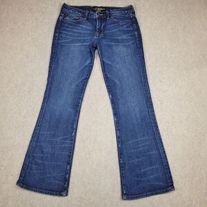 Lucky Jeans Womens Size 4/27 Sweet N Low Dark Wash Blue Denim 30x30